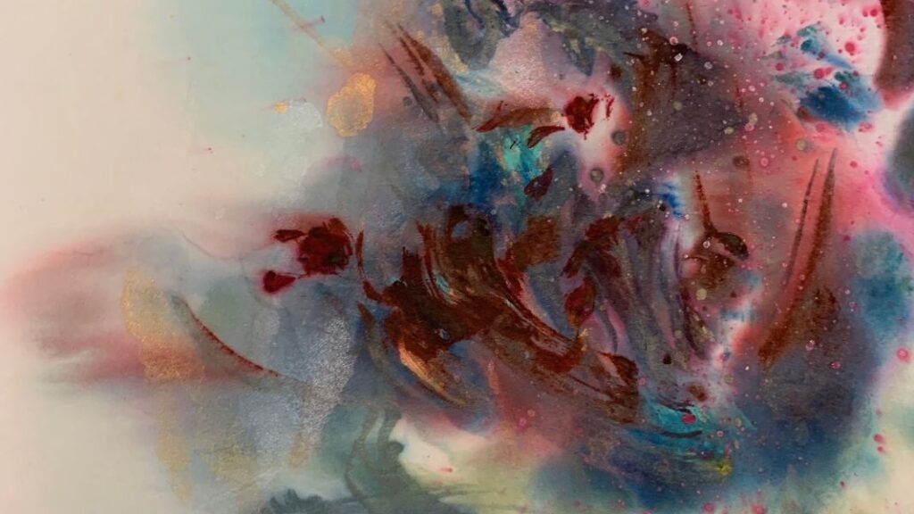 A watercolour painting